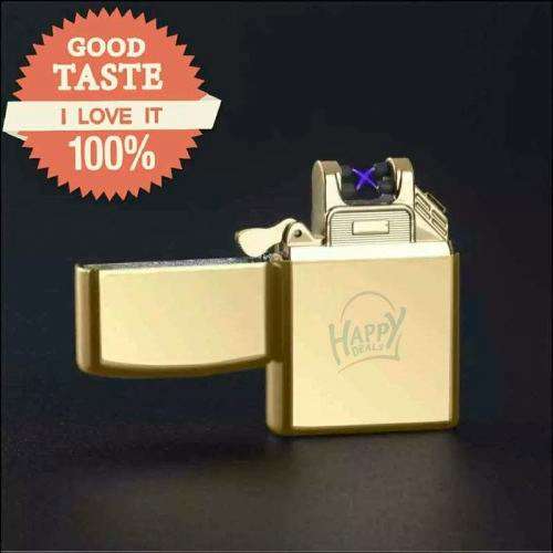 USB Cigarette Lighter Electric Dual Beam X Plasma Elementium Arc Lighter windproof lighter