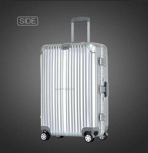 2 Piece luggage Set Topas MULTIWHEEL Carry-On Spinner 45L Aluminium 20inch and 29inch