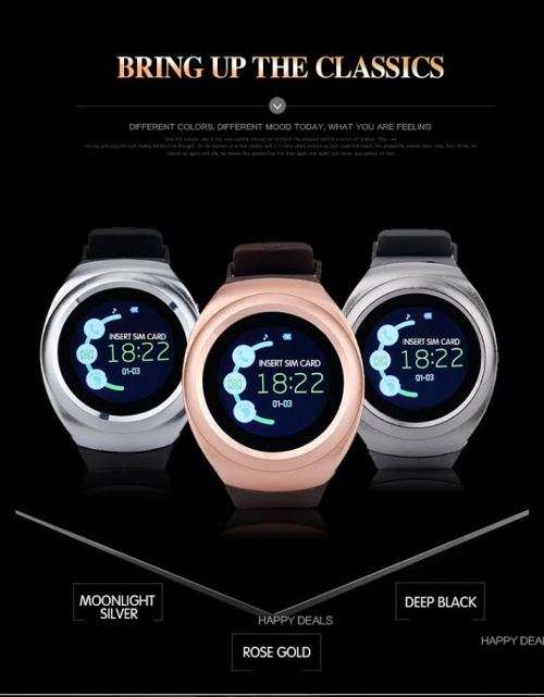 W8 Smart Watch Phone Bluetooth SIM Smartwatch Touch Screen Wrist  Support Hands-free/Making calls