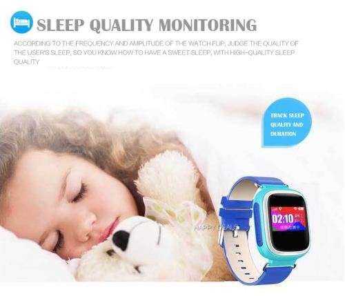 Anti loss Smartwatch positioning GPS watch phone calls and SOS child Communicator (Pink Only)