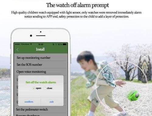 Smart Children Kid Safe GPS Tracker Watch Wrist watch SOS Anti-Lost for Children ( Pink Only)