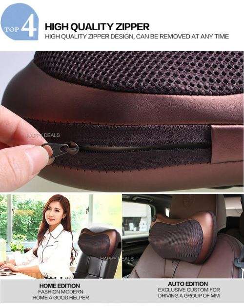 Car and home massage pillow, Thermotherapy,massage, Magnetic Therapy