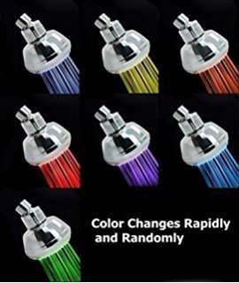 Led Top Shower!!! Bath becomes a real Enjoyment, Water will shine