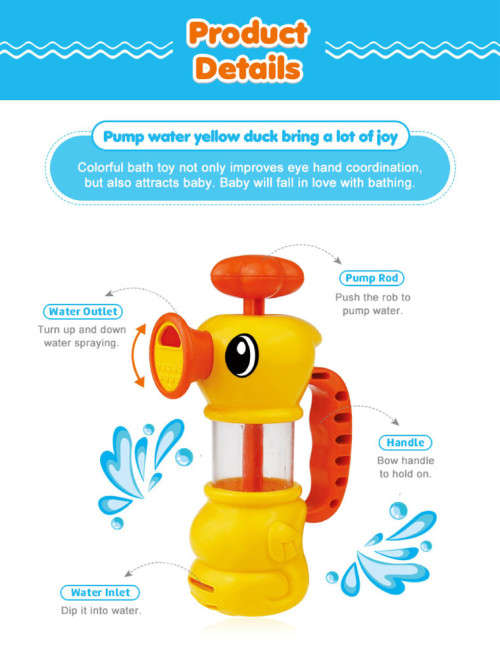 Pumps Water Spraying Taps Early Educational Toys Gifts
