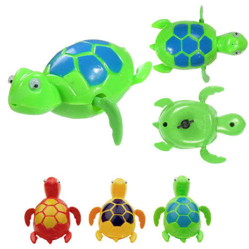Kids Pull Back Plastic Turtle Turtle Baby Bath Toys Bath Toys Quick Swimming Taking A Shower Doll