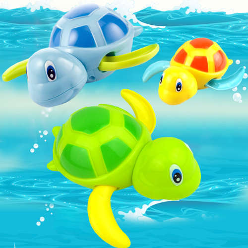 Kids Pull Back Plastic Turtle Turtle Baby Bath Toys Bath Toys Quick Swimming Taking A Shower Doll