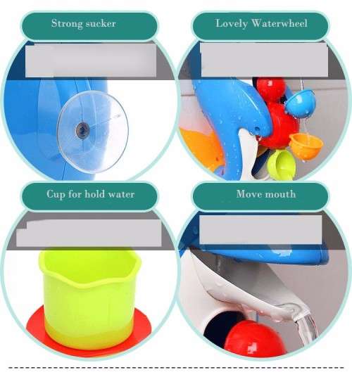 Bath Toy Gift dolphin Learning Animals charmers athing Toy For Baby