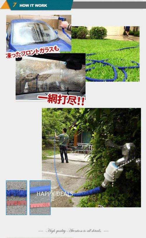 Automatically Expandable Magic Hose