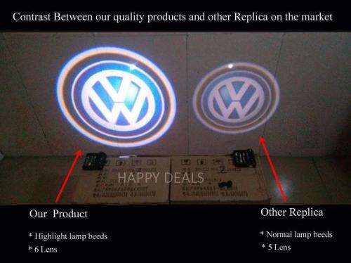 Gen Projector Wireless Laser LED Door Welcome Step Shadow Logo LED Light