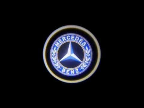 Gen Projector Wireless Laser LED Door Welcome Step Shadow Logo LED Light