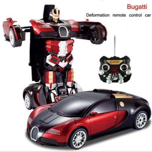 RC Transforming Bugatti