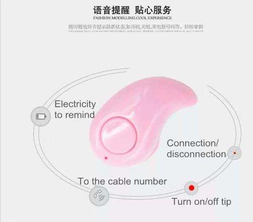 Hot Miniature earplugs bluetooth wireless headset, bluetooth type stealth headset, bluetooth 4.1