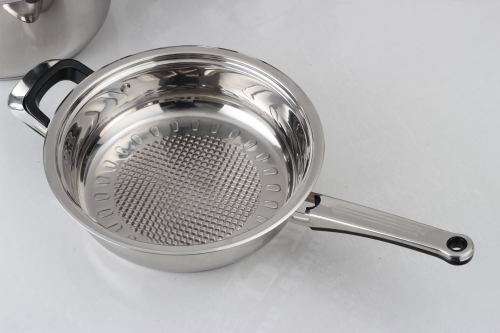 Crown stainless steel 21 pieces cookware set