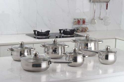 12 Piece Chances Cookware Set Perfect For Your Home