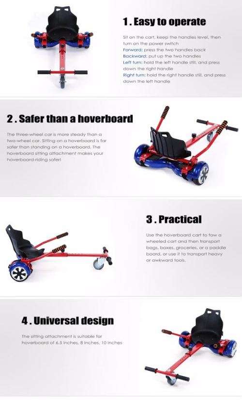 Hooverkart Transform Your Hooverboard
