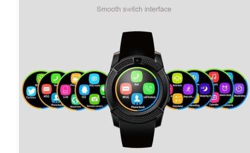 V8 Smart Watch Phone Bluetooth SIM Smartwatch Touch Screen Wrist  Support Hands-free/Making calls
