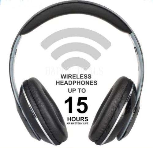 Wireless Headphones Up To 15 Hours Of Battery Life