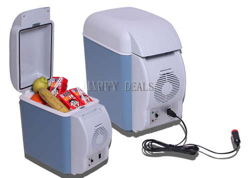 7.5L Capacity Portable Car Refrigerator Cooler Warmer  -  LAKE BLUE