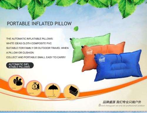 Inflatable Pillow For Traveling And Camping