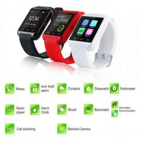 U8 Uwatch Bluetooth Touch  Screen Smart Watch Phone Smartwatch