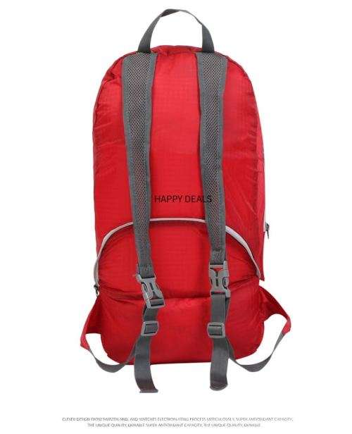 Happydeals 2 in 1  Back Pack Four Colors ( Red,Orange,Blue,Pink)