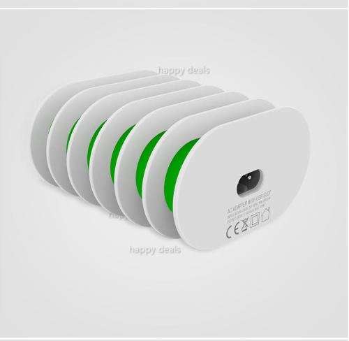 LDNIO 6 USB Multi Ports Charging Station Smart Adaptive 7A Desktop Fast Charger for iphone 7/6/5