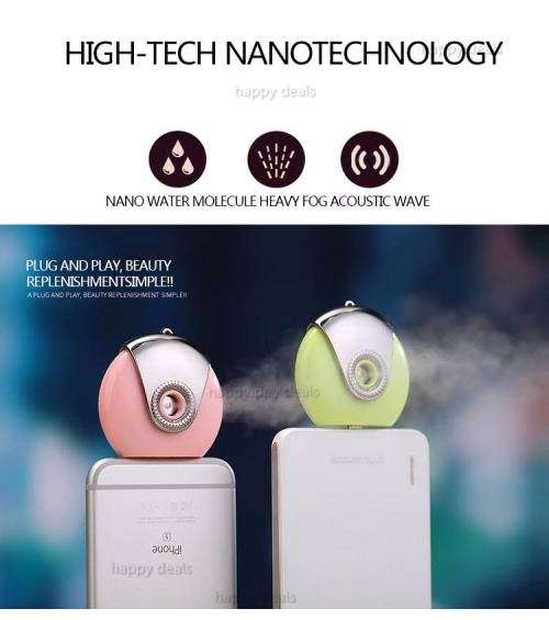 For Mobile phone Mini Mist Moisturizing Beauty Instrument Portable Filling Water Replenishment