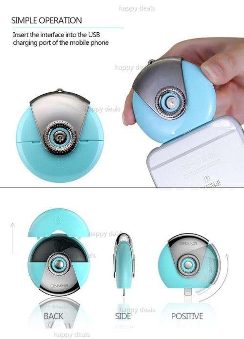 For Mobile phone Mini Mist Moisturizing Beauty Instrument Portable Filling Water Replenishment