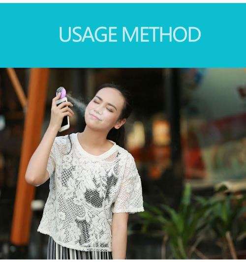 For Mobile phone Mini Mist Moisturizing Beauty Instrument Portable Filling Water Replenishment