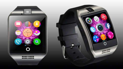 Latest Model - Q18 Smart Watch (Black,Silver,White,Bronze)