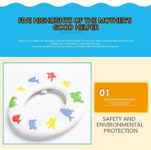 Soft Potty Baby Seat, Children's Toilet Tool, toilet use, for 1-7 years old