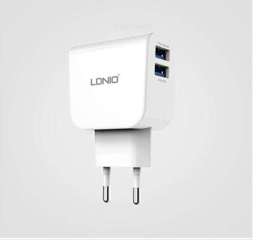 Dual USB wall Charging 2 port Charger 2.1A AC Power Adapter