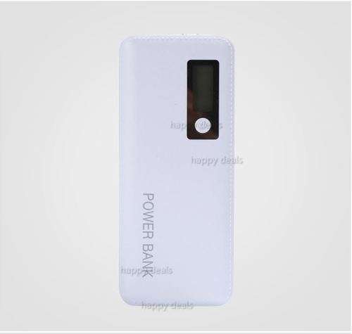 Smart LCD power bank 20000 mAh (3 USB & 4 LED Flash Light)