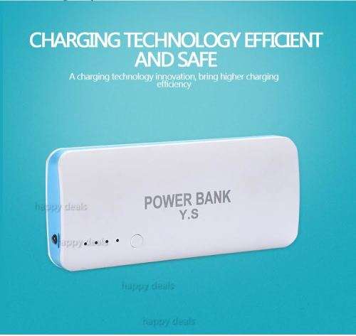 20000 Mah Power Bank/ 3usb/ 1 Led Torch Light