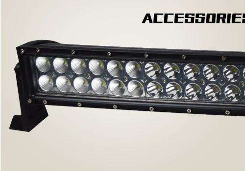 22 inch 120W Curved LED Work Light Bar Spot Flood Combo Off Road Driving Fog Lamp