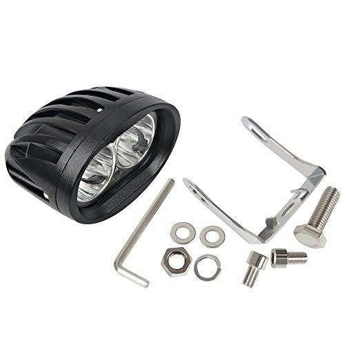 20W 1700lm 6000K 2-LED White Spot Light Oval Working Lamp (10-30V)