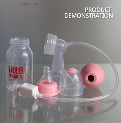 Little Naughty Breast Pump With Bottle