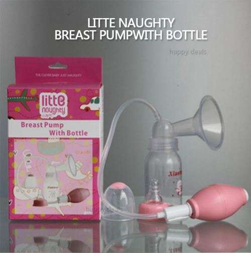 Little Naughty Breast Pump With Bottle