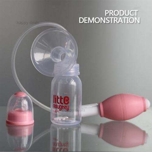 Little Naughty Breast Pump With Bottle
