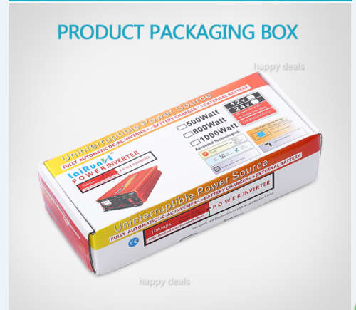 500W Power Inverter Car DC 12V to 110V AC Inverter Adapter with USB Port