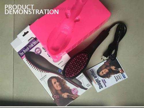 Simply Straight Ceramic Straightening Brush Fast And Easy