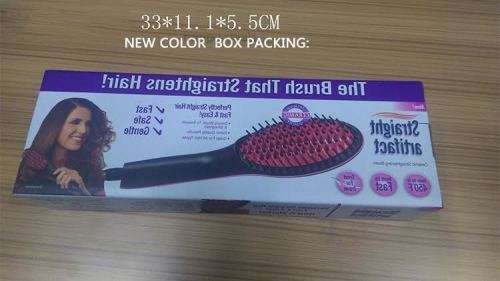 Simply Straight Ceramic Straightening Brush Fast And Easy