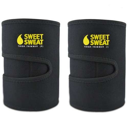 Sweet Sweat Premium Thigh Trimmers for Unisex Sweat Workout Enhancer