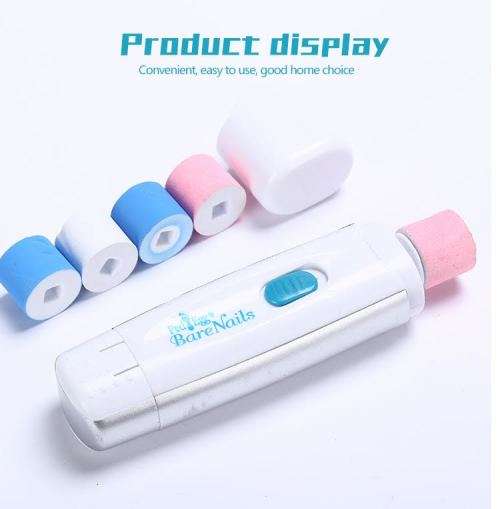 PedEgg Bare Nails Electronic Nail Care System - Buff & Shine Nails