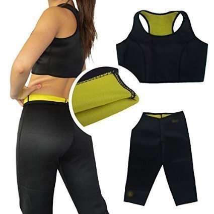 Women Neotex body Shaper Set Slim Waist Pants And Vest Hot Shaper