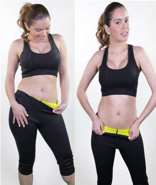 Women Neotex body Shaper Set Slim Waist Pants And Vest Hot Shaper