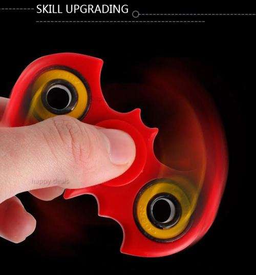 Finger Hand Toy Batman Cube Stress Fidget Spinner Tri-Spinner Spinner