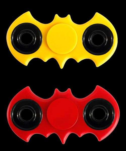 Finger Hand Toy Batman Cube Stress Fidget Spinner Tri-Spinner Spinner