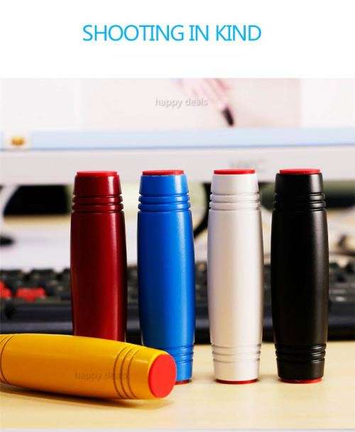 Fidget Tumbler Rollver Flip Wooden Stick Stress Relieve Desktop Toy