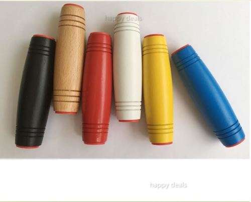 Fidget Tumbler Rollver Flip Wooden Stick Stress Relieve Desktop Toy